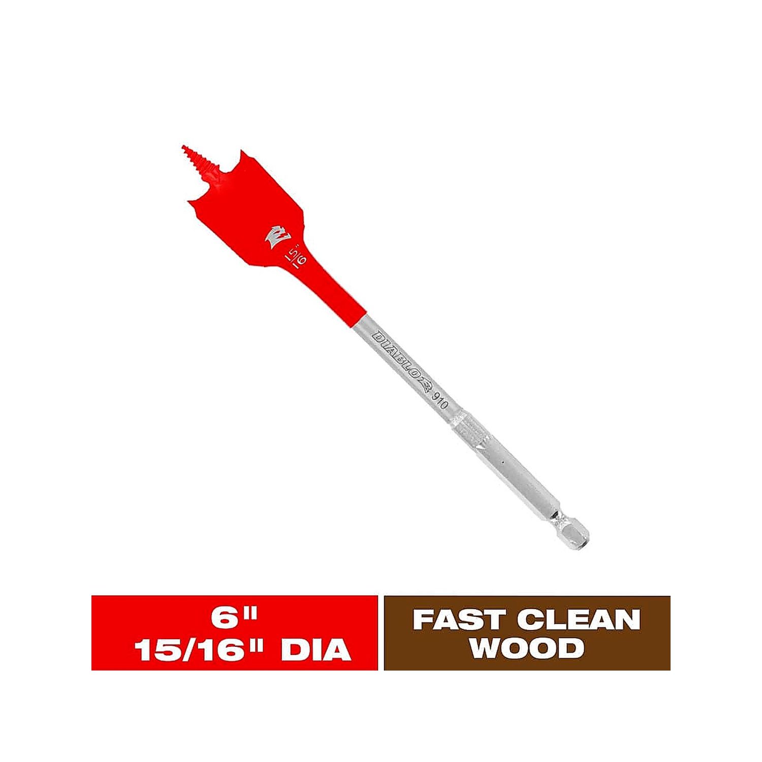 15/16" X 6" SPEEDEMON SPADE
