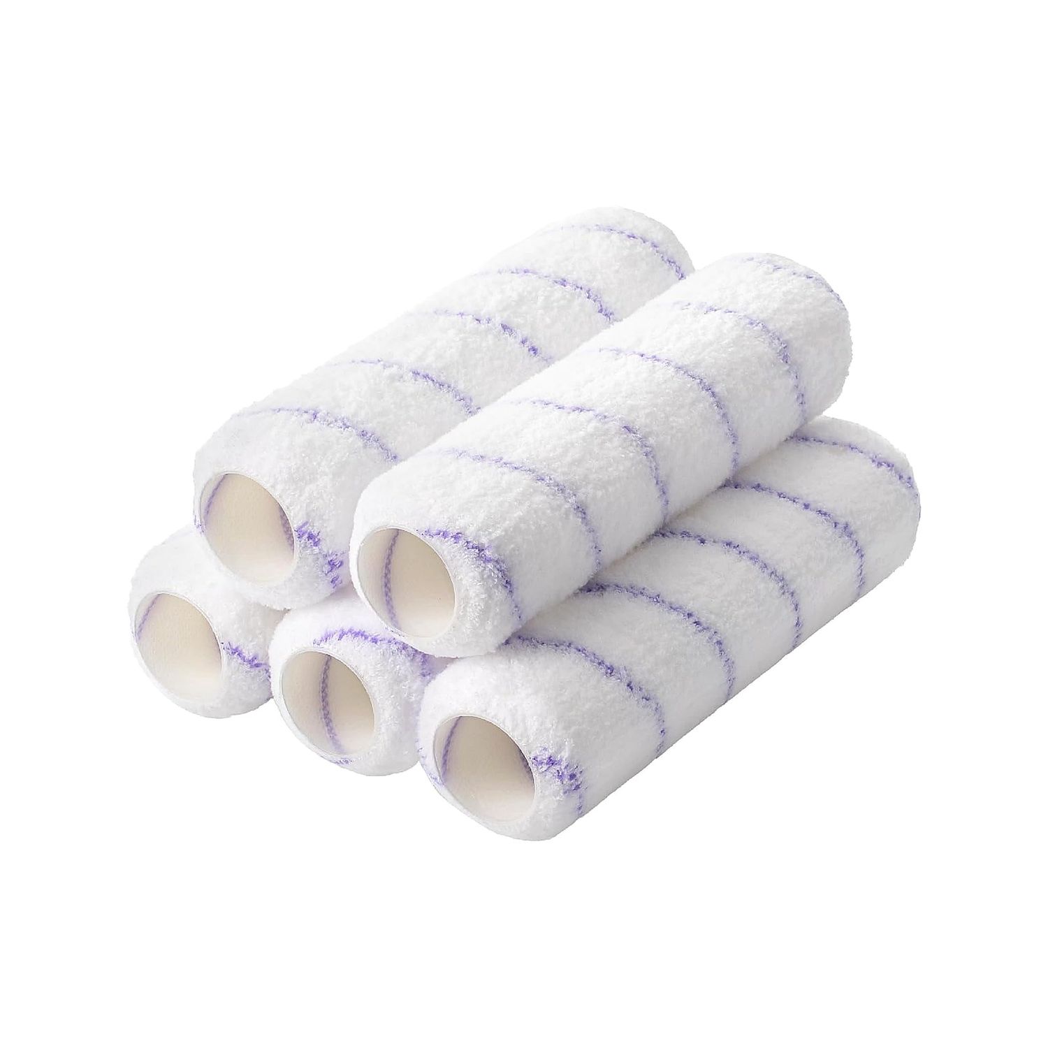 Paint Roller Covers, 9" Purple Stripes