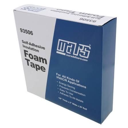 Foam Insulation Tape 1/8X2X30