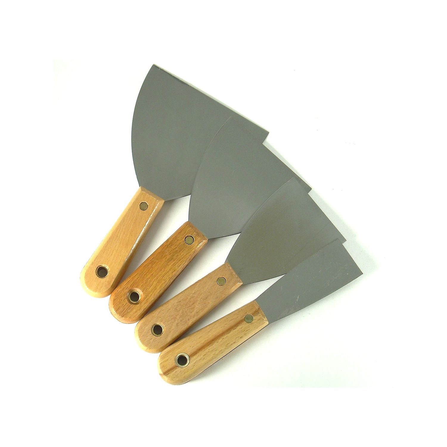 Putty Knife - 4" Light Wood Handled