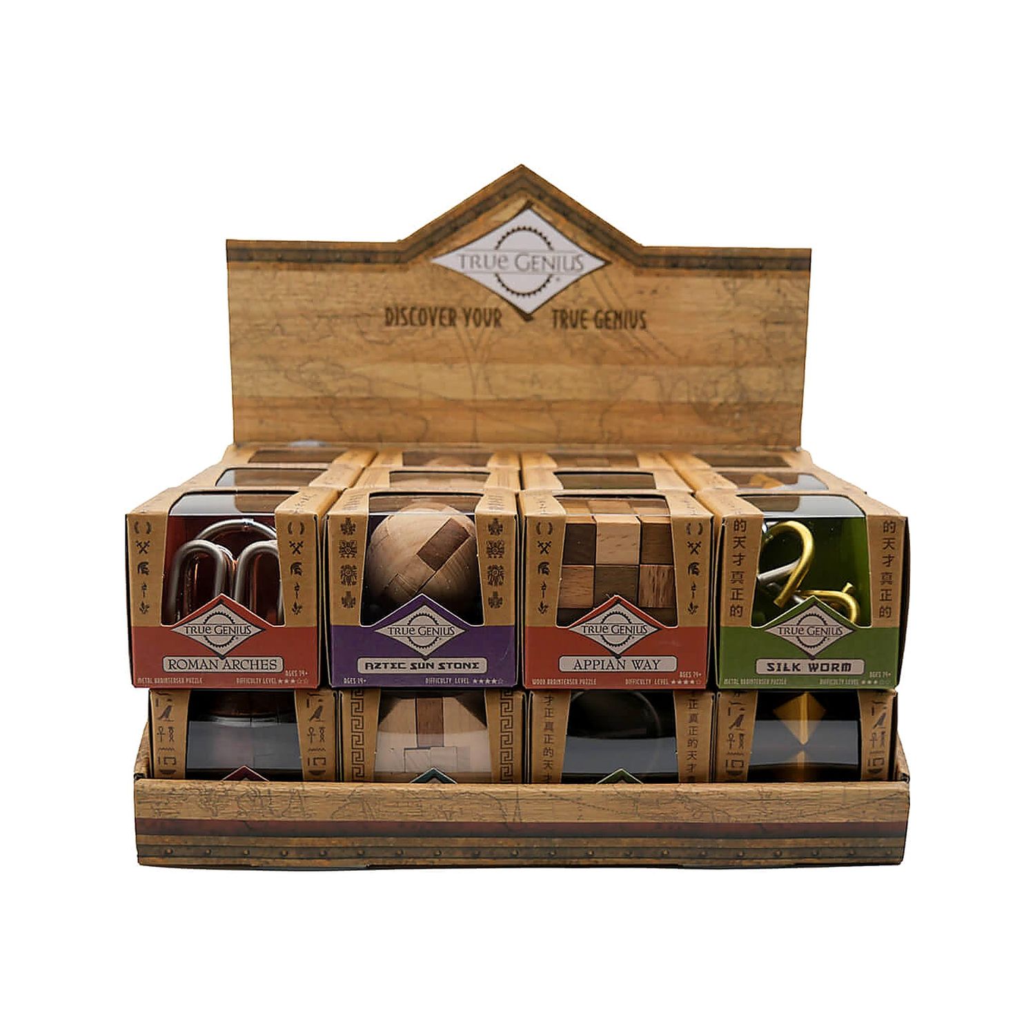 Piece True Genius Puzzle Display