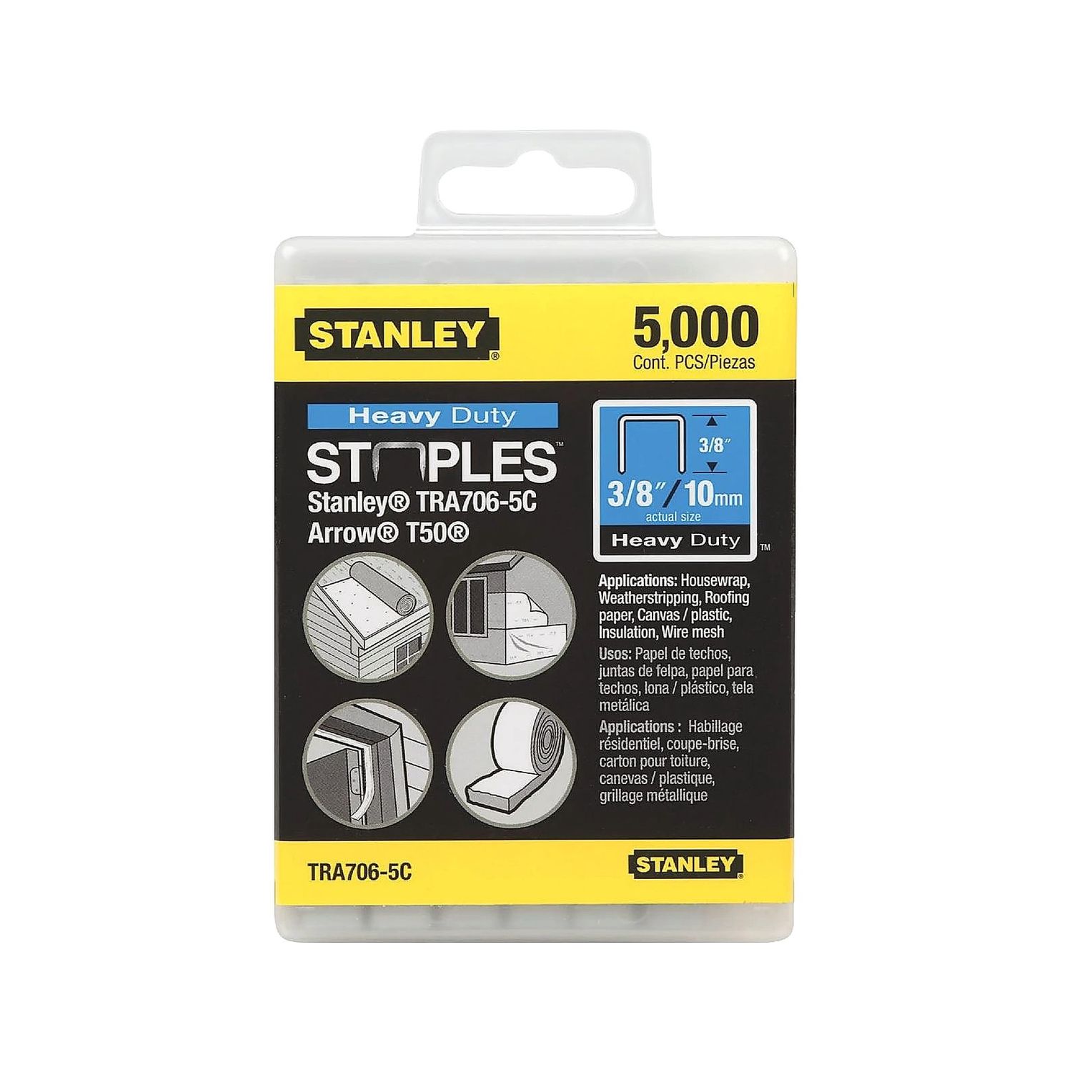 3/8"HEAVY DUTY STAPLE (5000PK)