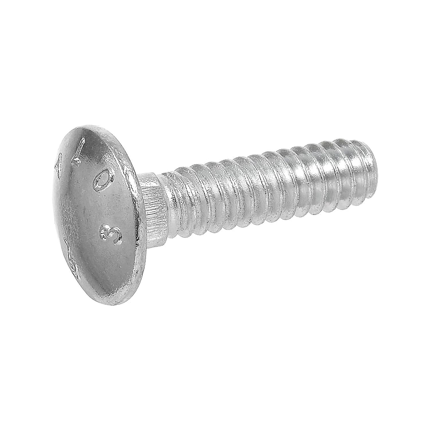 1/4 X 1" CARRIAGE BOLT ZINC