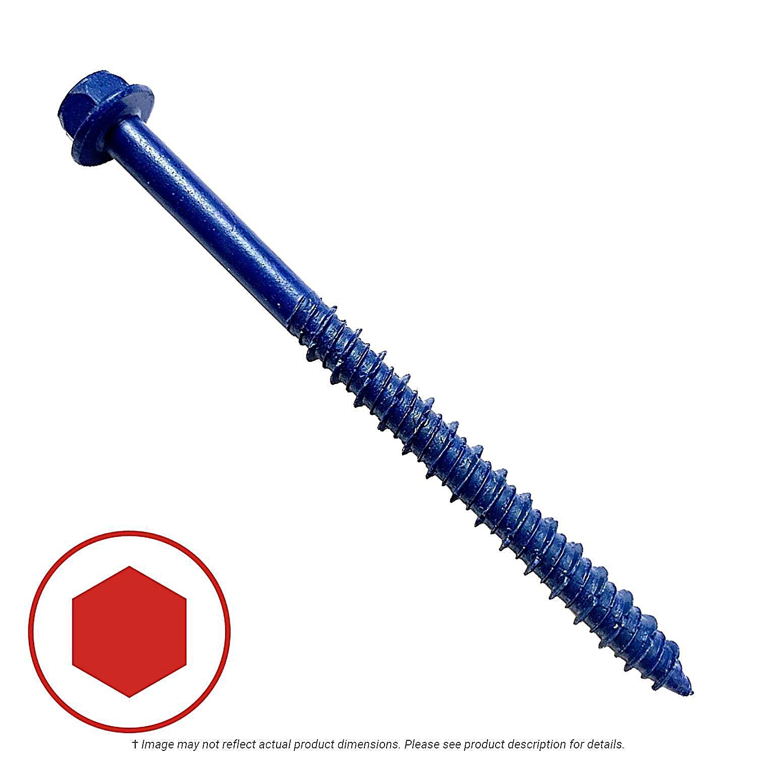 1/4" x 3 1/4" HEX ULTRACON