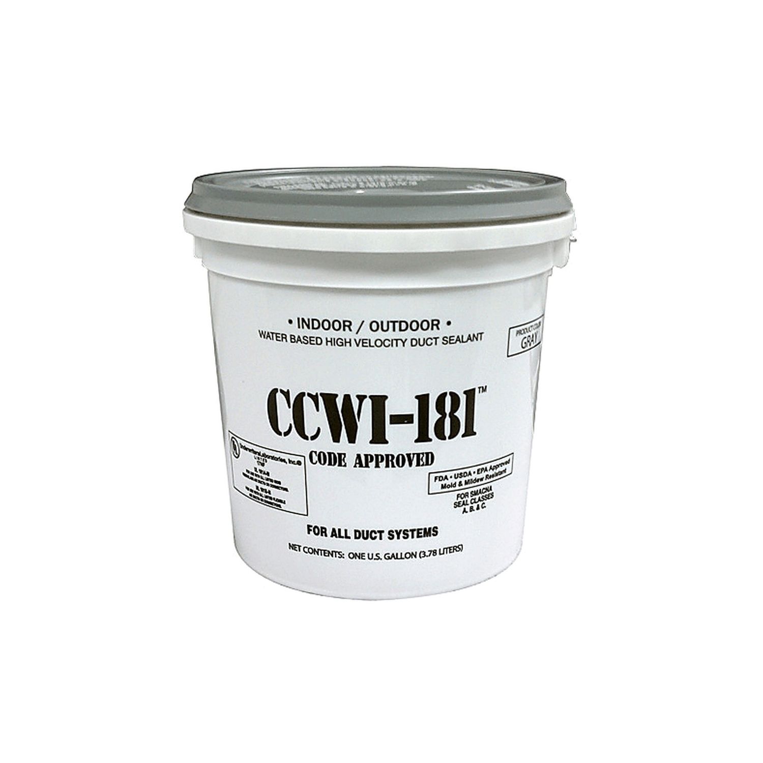 Ccw-181 White 1-Gal Mastic