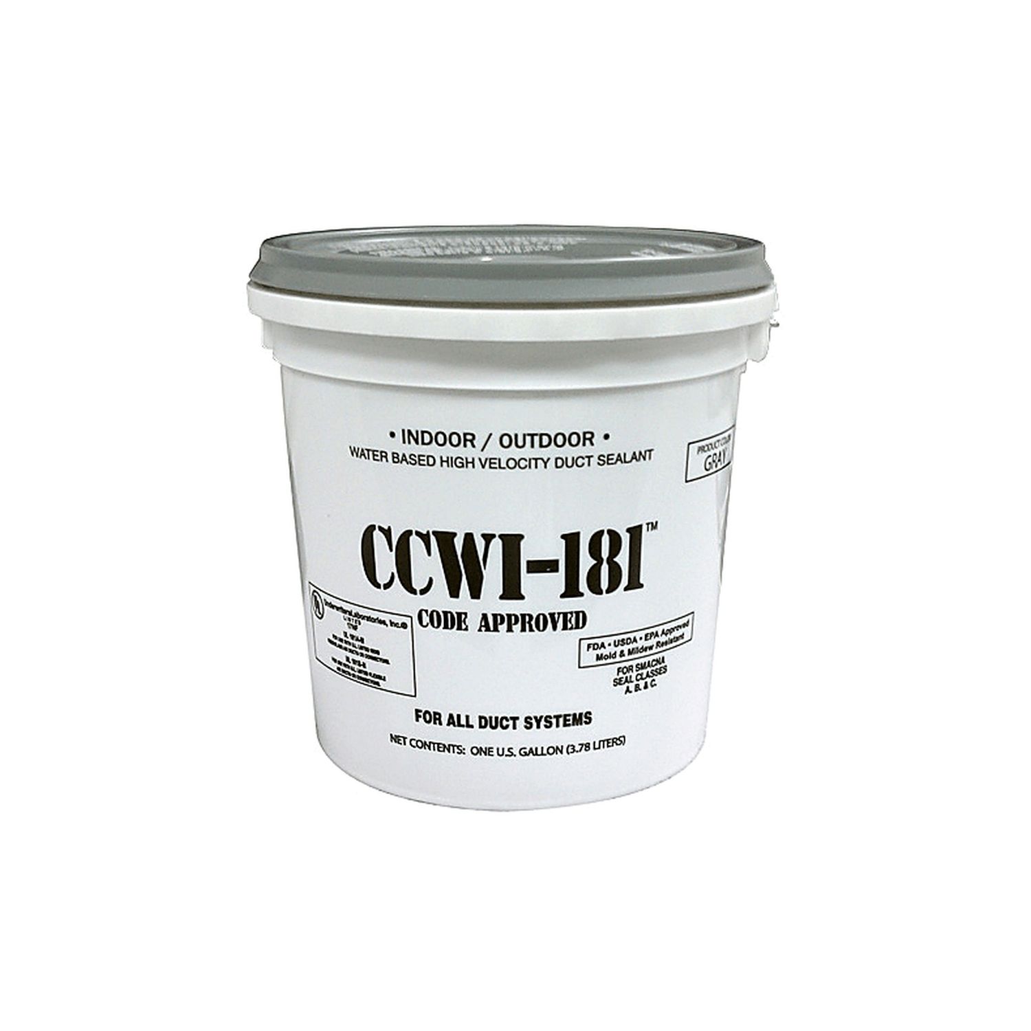 Ccw-181 White 1-Gal Mastic