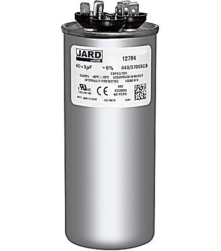 55+5 MFD 370/440 VAC RUN CAPACITOR