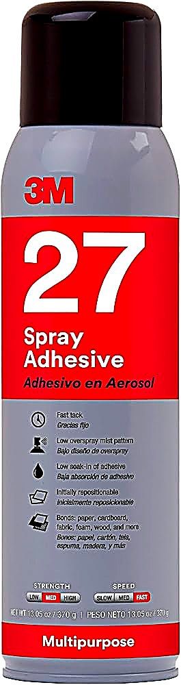 3M 27 MULTI-PURPOSE SPRAY ADH.