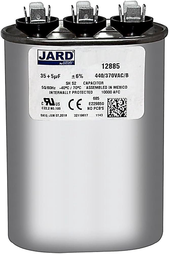 35/5 MFD 370/440 VAC RUN CAPACITOR