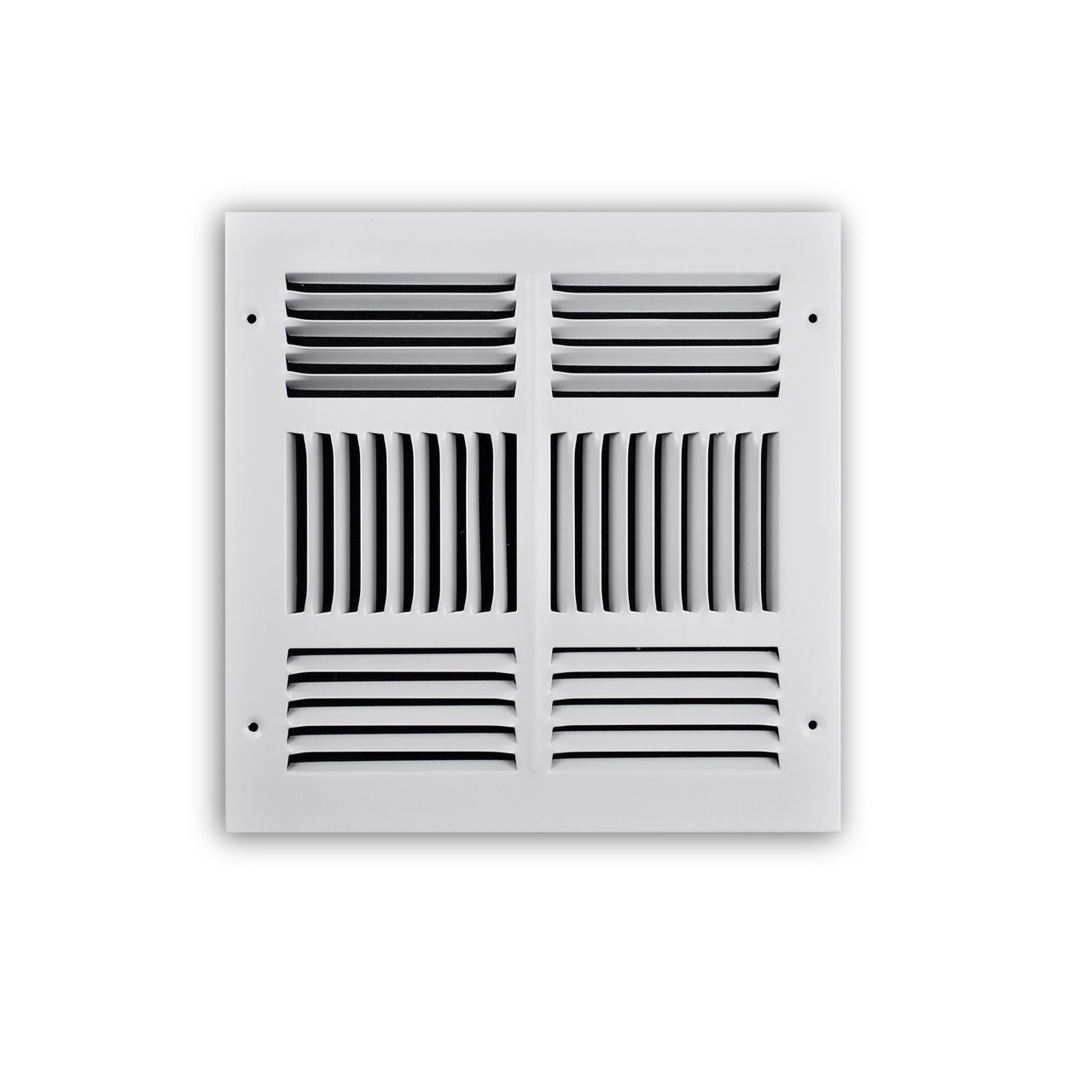 Ceiling 4-Way Diffuser 12x12 Multi-Shutter