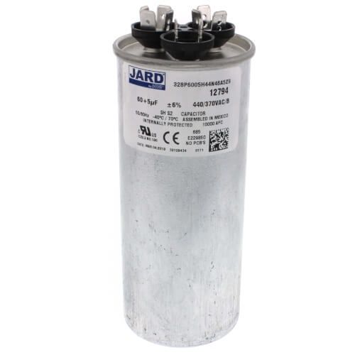 65/5 MFD 370/440 VAC Dual Run Capacitor