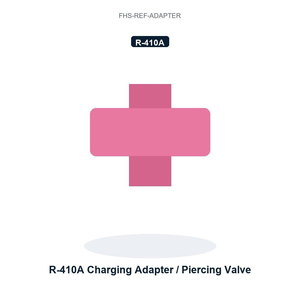 R-410A Charging Adapter / Piercing Valve