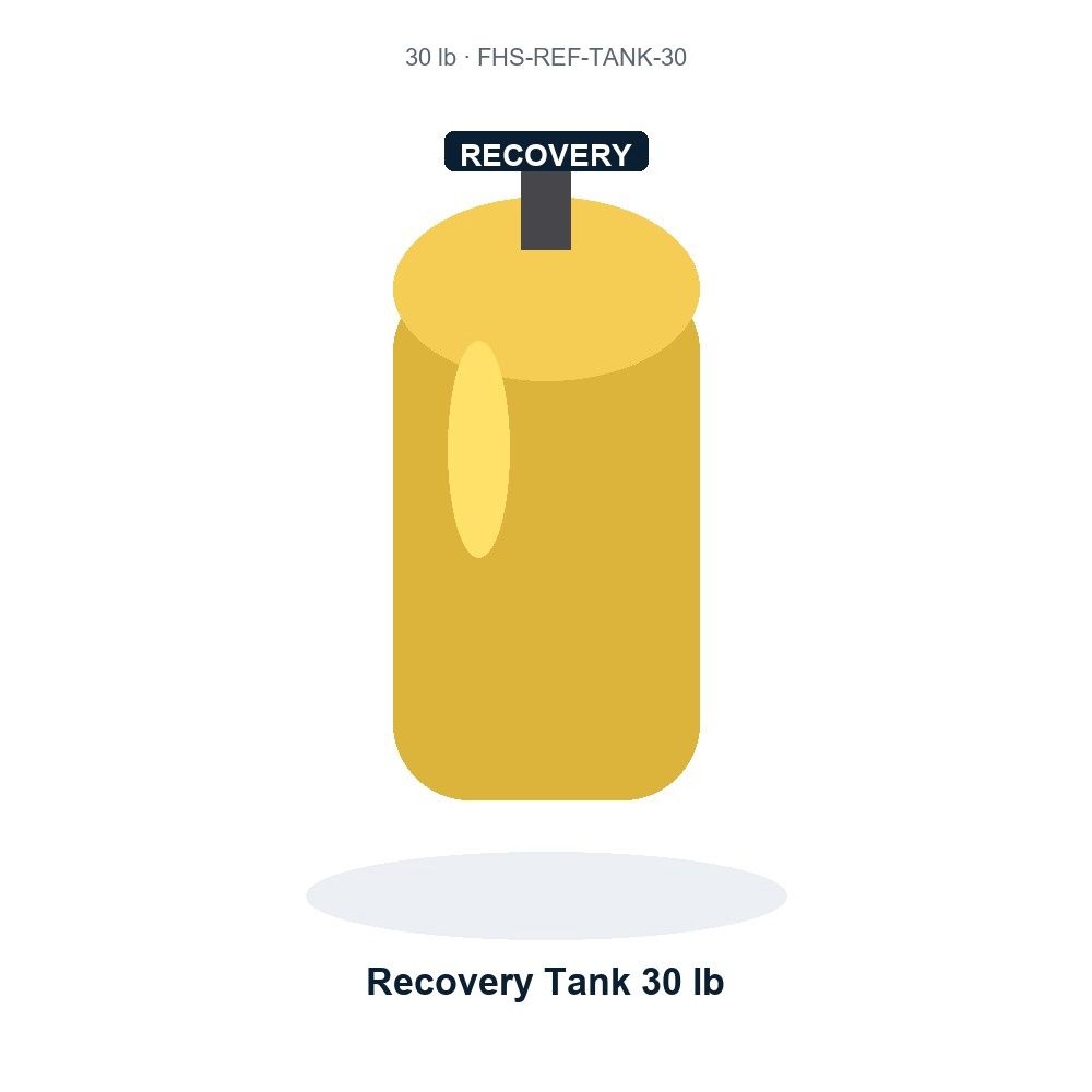 Recovery Tank 30 lb