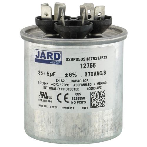 45/10 MFD 370/440 VAC Dual Run Capacitor