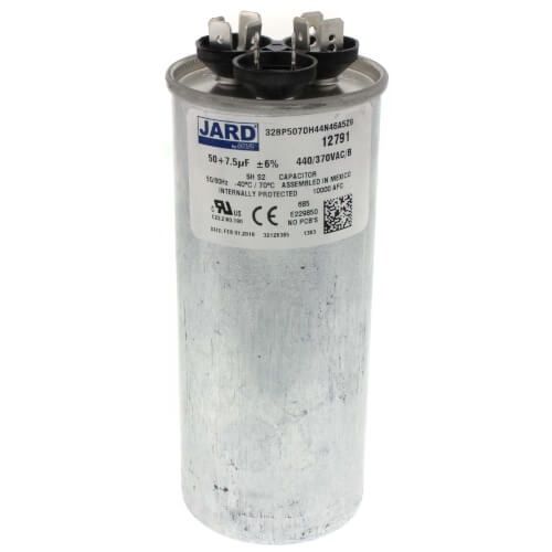 50/10 MFD 370/440 VAC Dual Run Capacitor