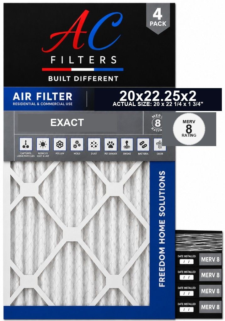 20 × 22× 2 MERV 8 Pleated Air Filter