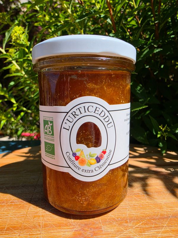 CONFITURE EXTRA DE CLEMENTINE BIO