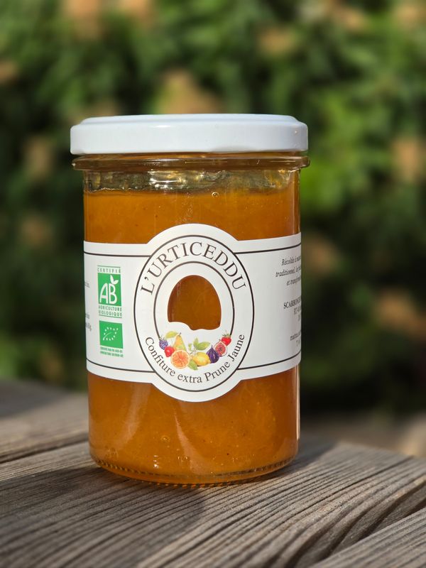 CONFITURE EXTRA DE PRUNE JAUNE 