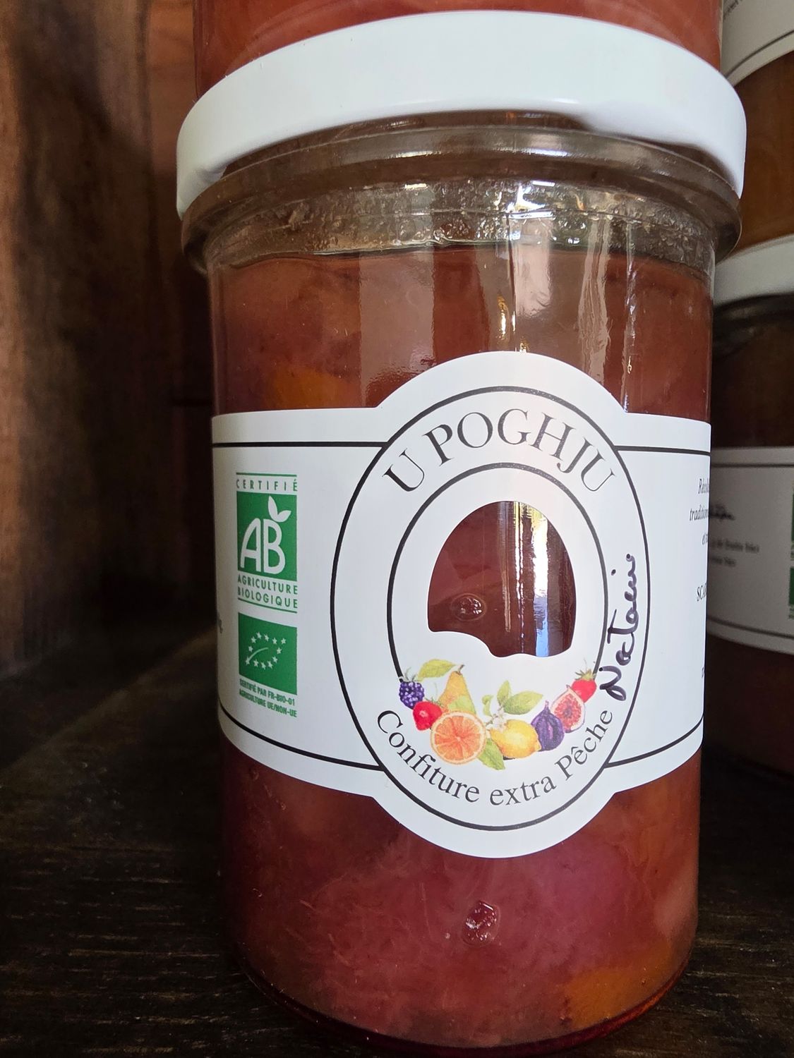 CONFITURE DE PÊCHE ET NECTARINE BIO