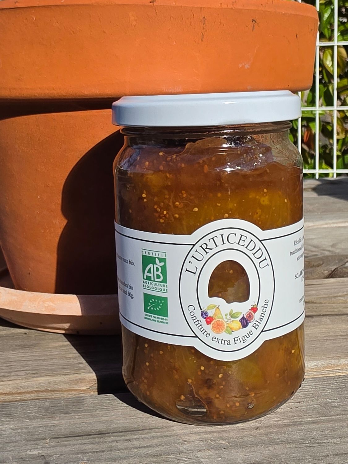 CONFITURE DE FIGUE BLANCHE BIO