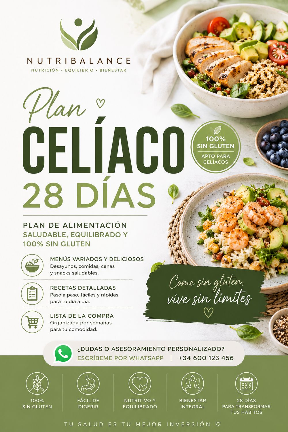 PLAN CELIACO 28 DIAS