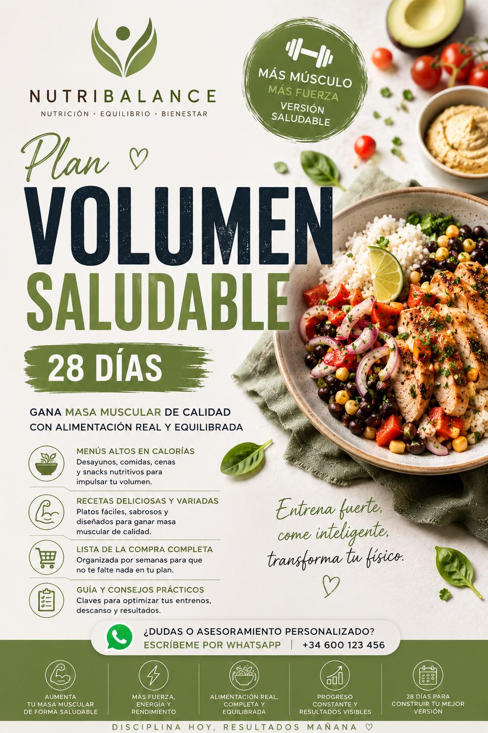PLAN VOLUMEN SALUDABLE 28 DIAS
