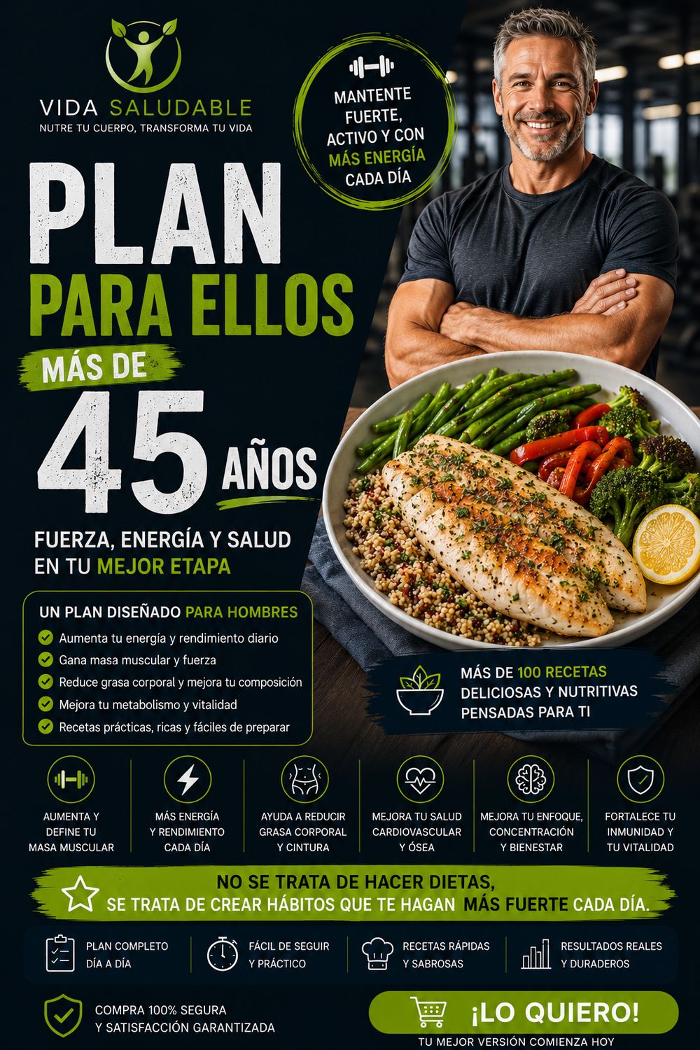 PLAN 45 DIAS PARA ELLOS MAS DE 40 AÑOS