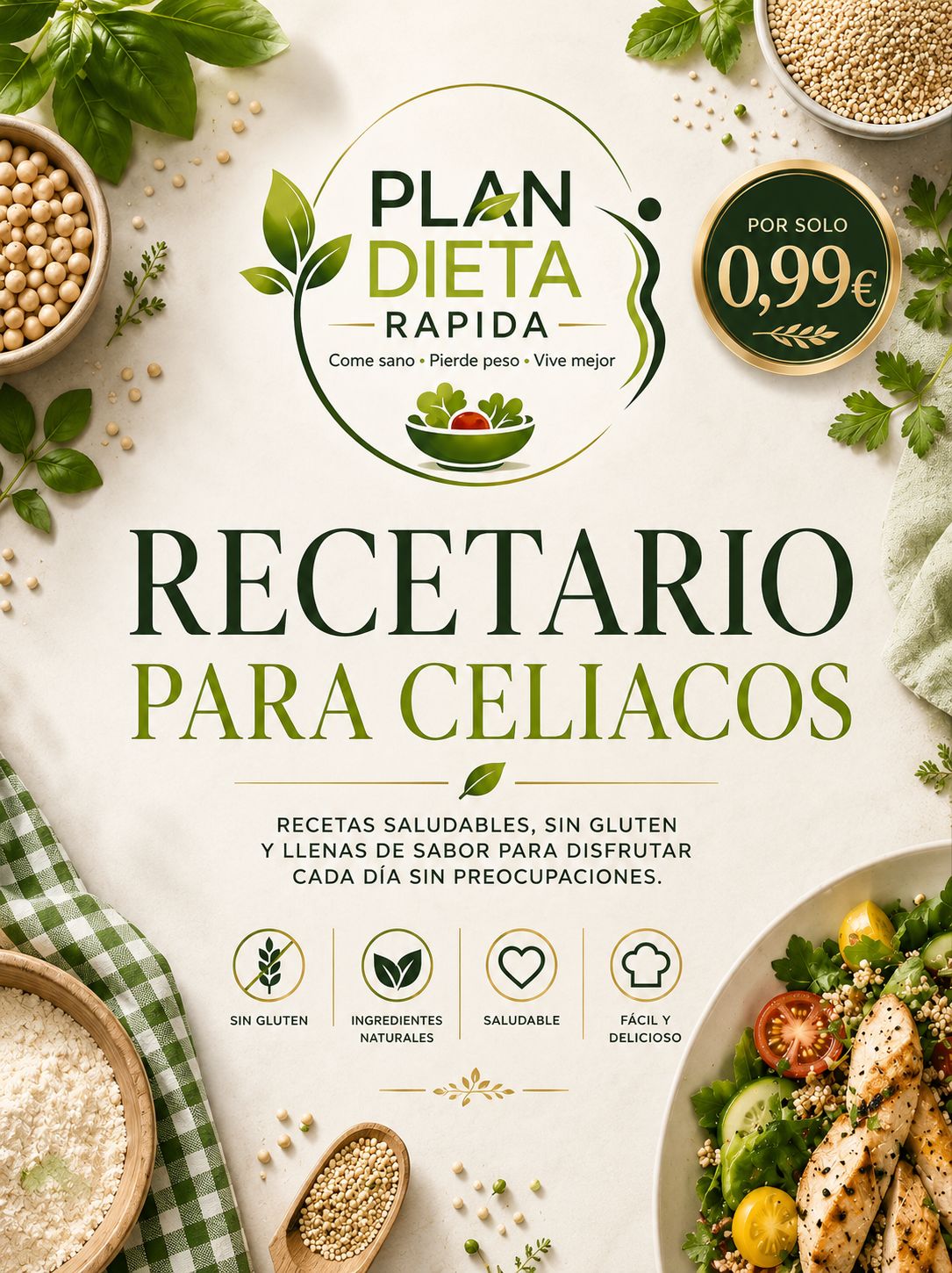 Recetas sin gluten