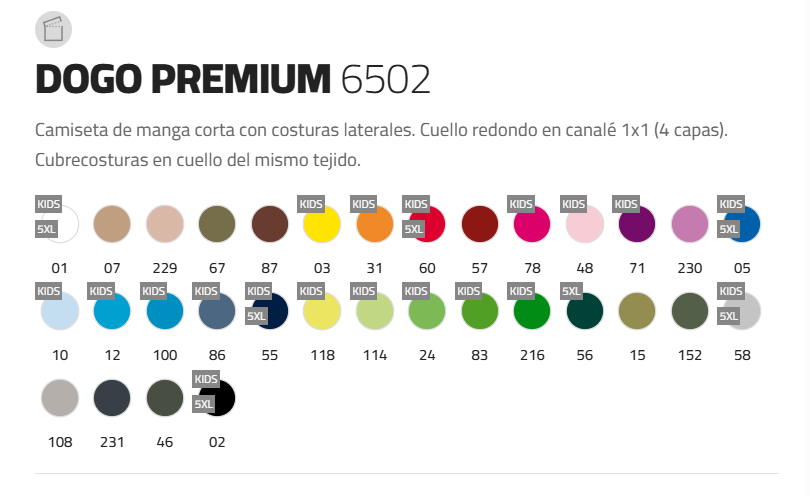 CAMISETA MAPA DE EXTREMADURA 100 COLORES