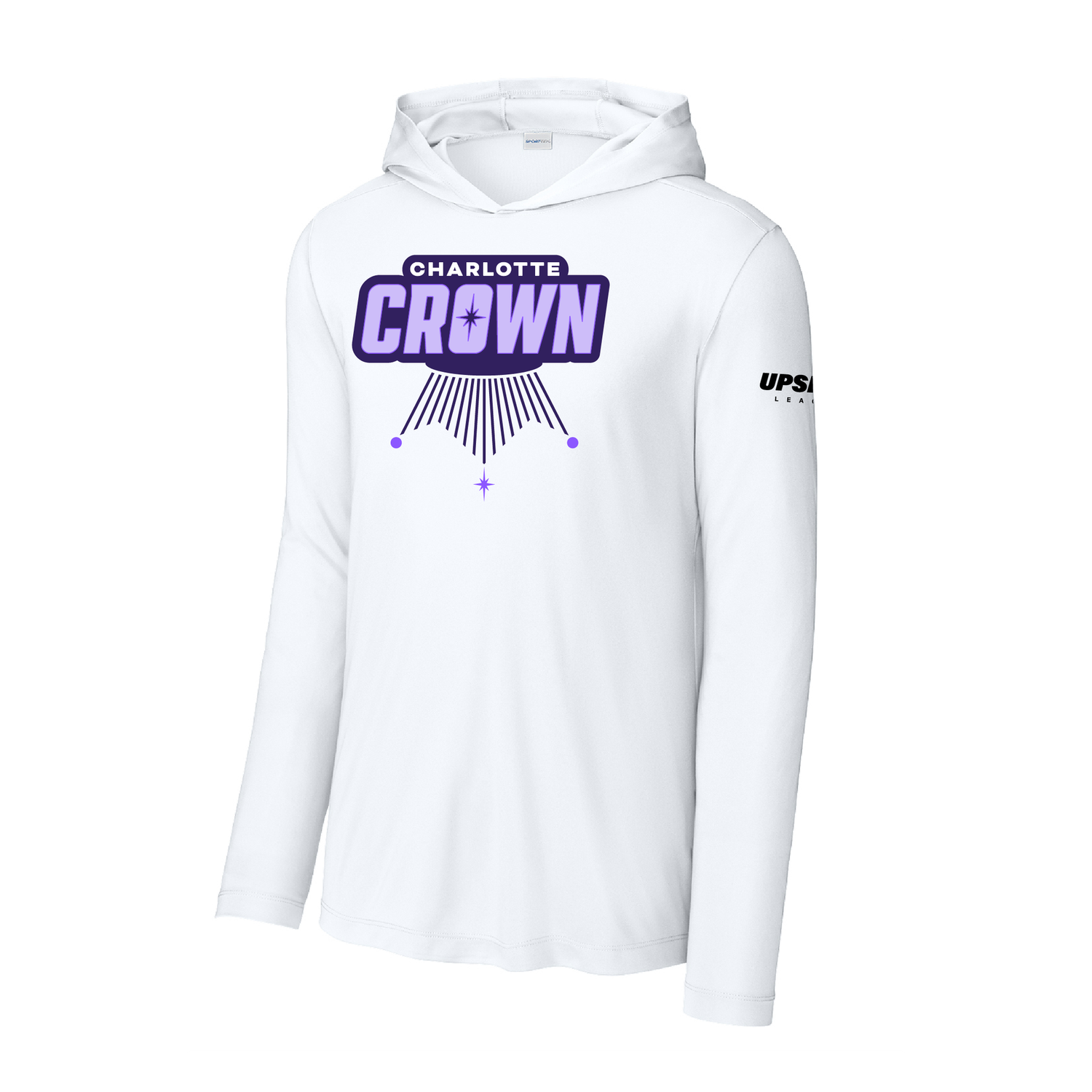 Charlotte Crown Performance L/S Hooded Shirt