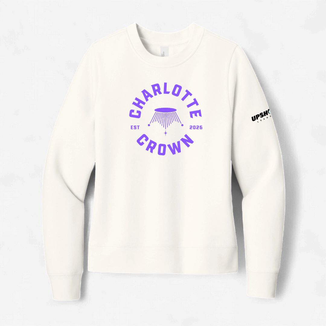 Charlotte Crown Women's Cream EST Crewneck