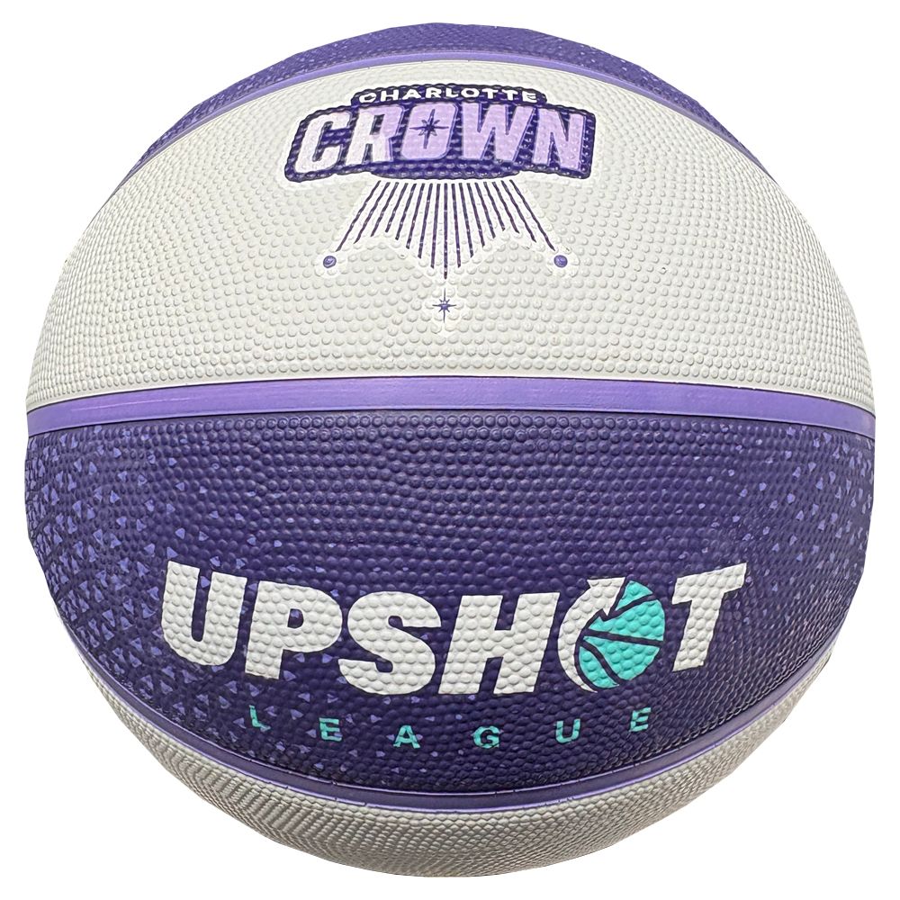 Purple Crown Full Size Basketball
