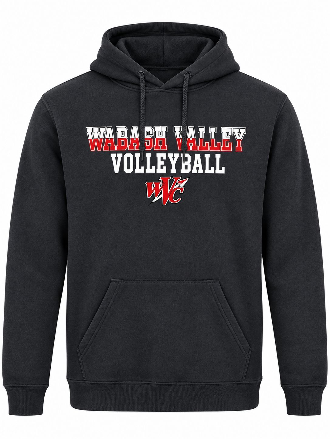 Wabash Valley Volleyball Black Hoodie