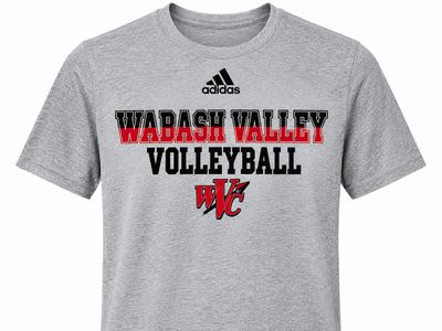 Wabash Valley Volleyball Gray Tees