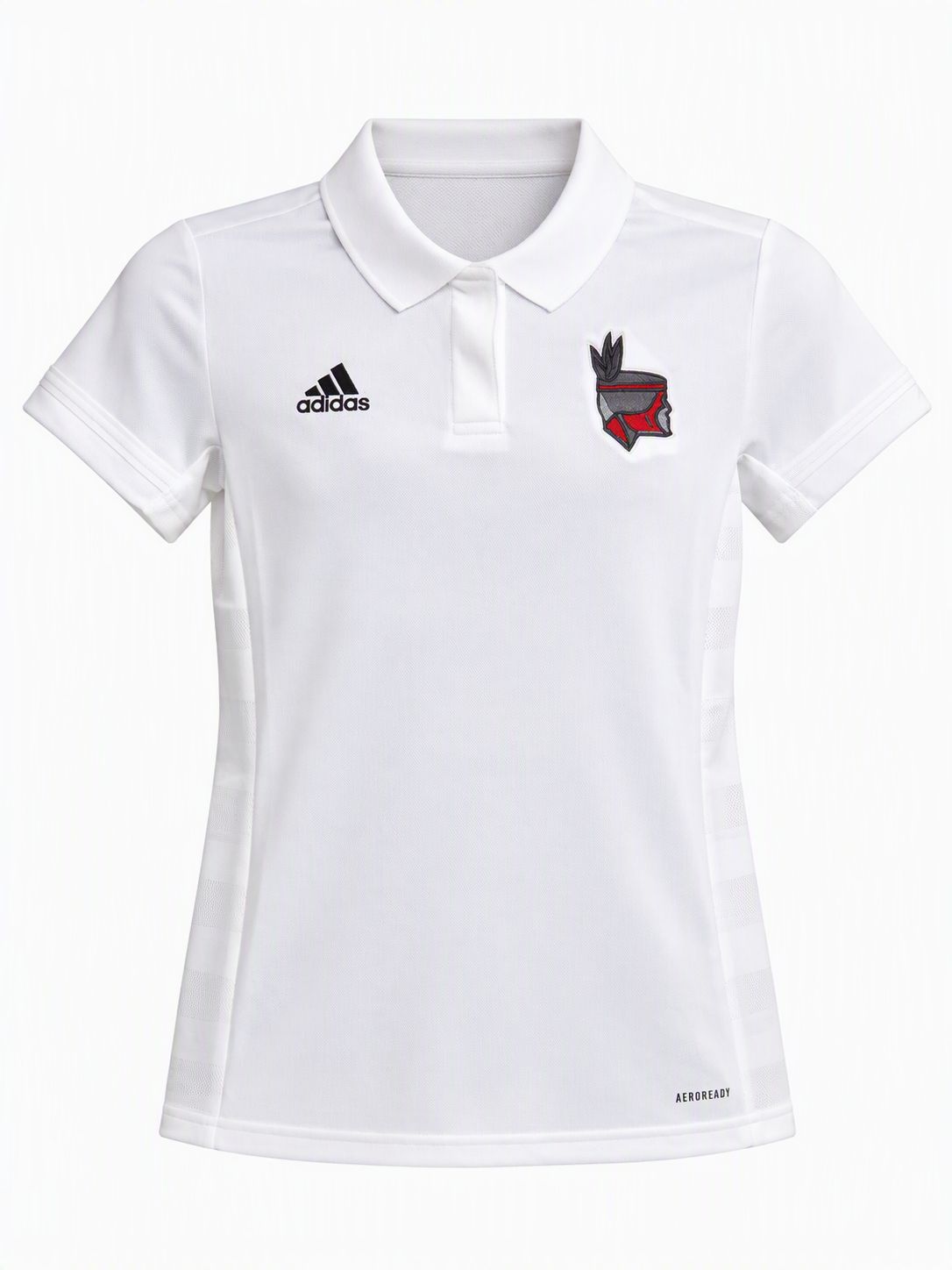 WVC Women's Knit Polos, Colour: White, Size: Small
