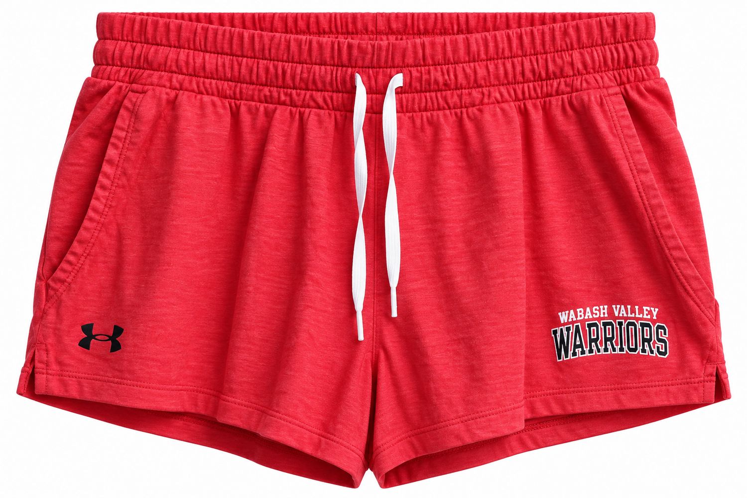 WVC WARRIORS Women's Shorts, Colour: Red, Size: Small
