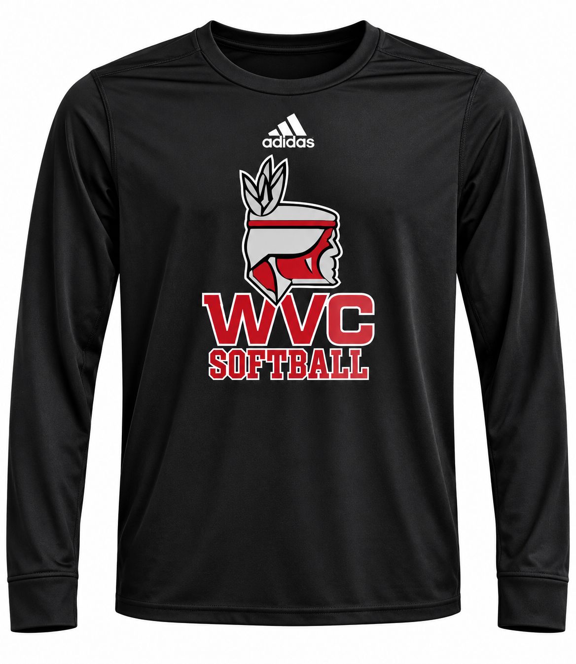 WVC Softball Long Sleeve Tee, Size: Small