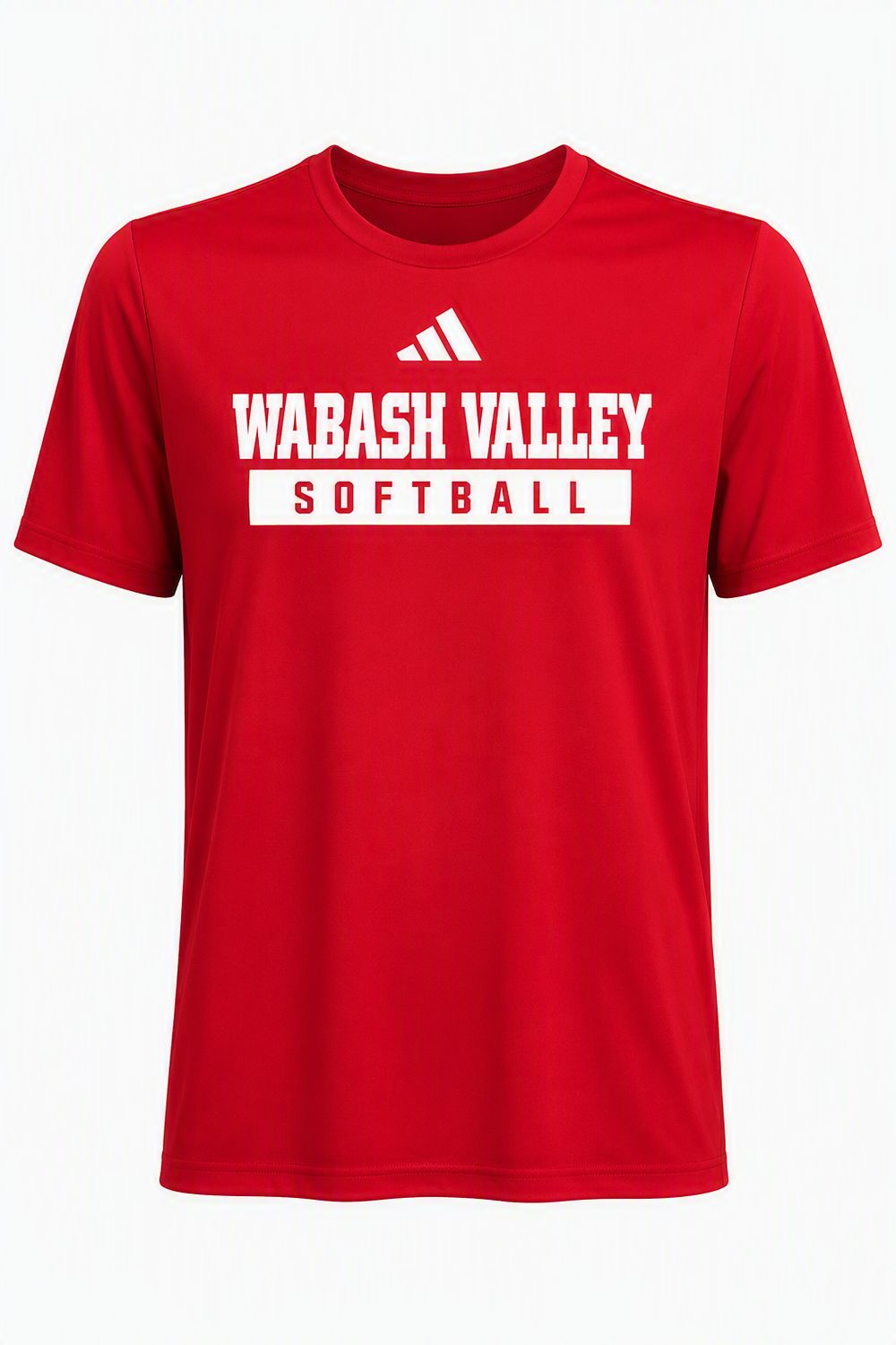 Wabash Valley Softball Tee, Color: Red, Size: Small