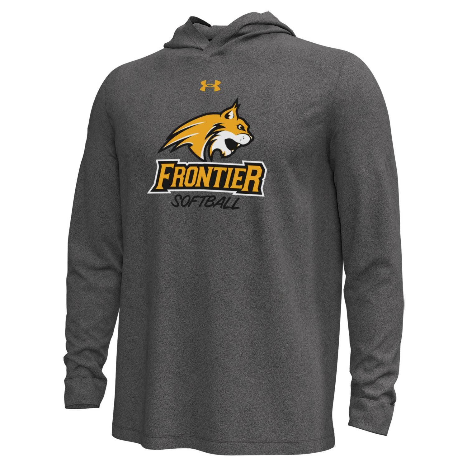 UA Bobcats Softball LS Hooded Tee