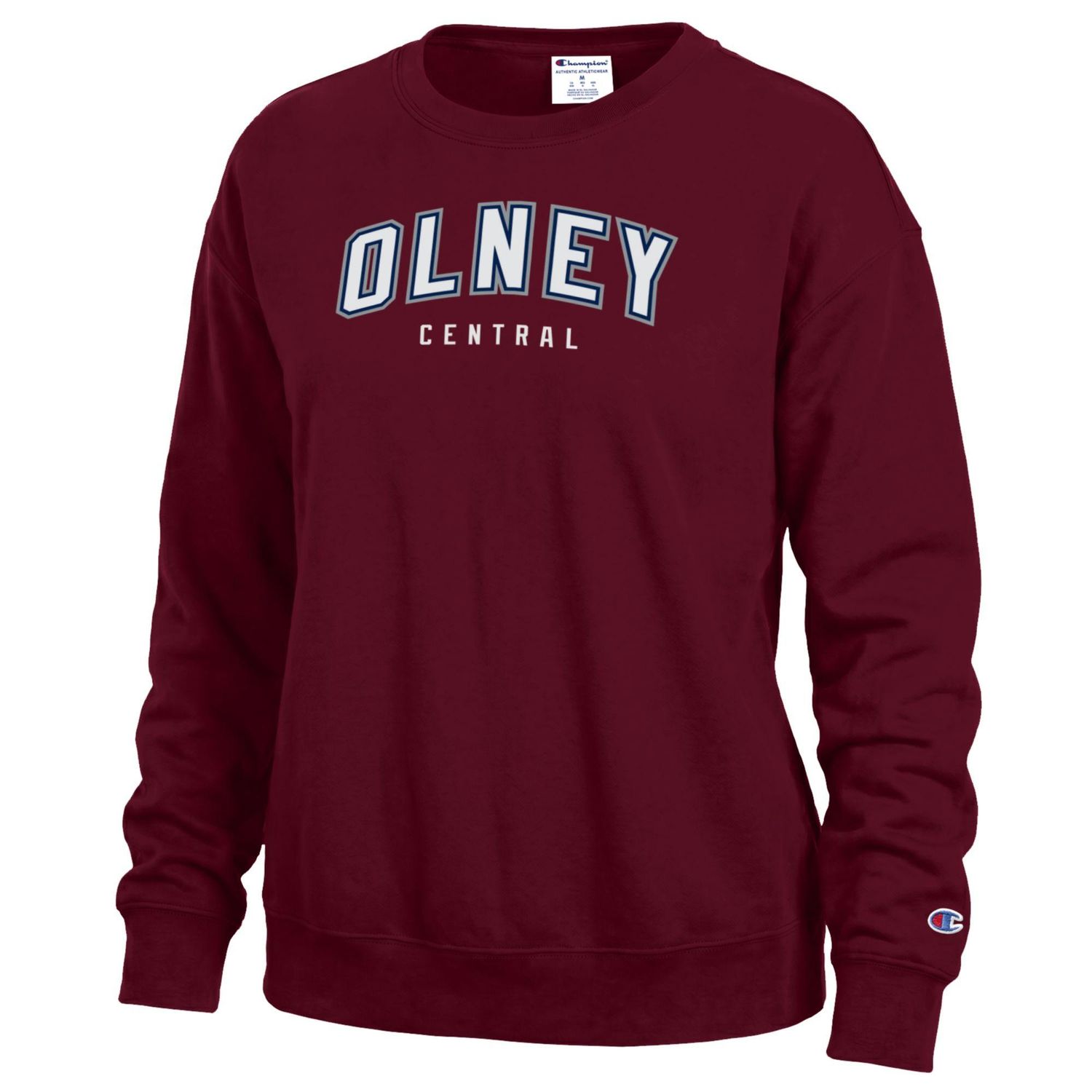 OCC LADIES GLITTER CREW NAVY