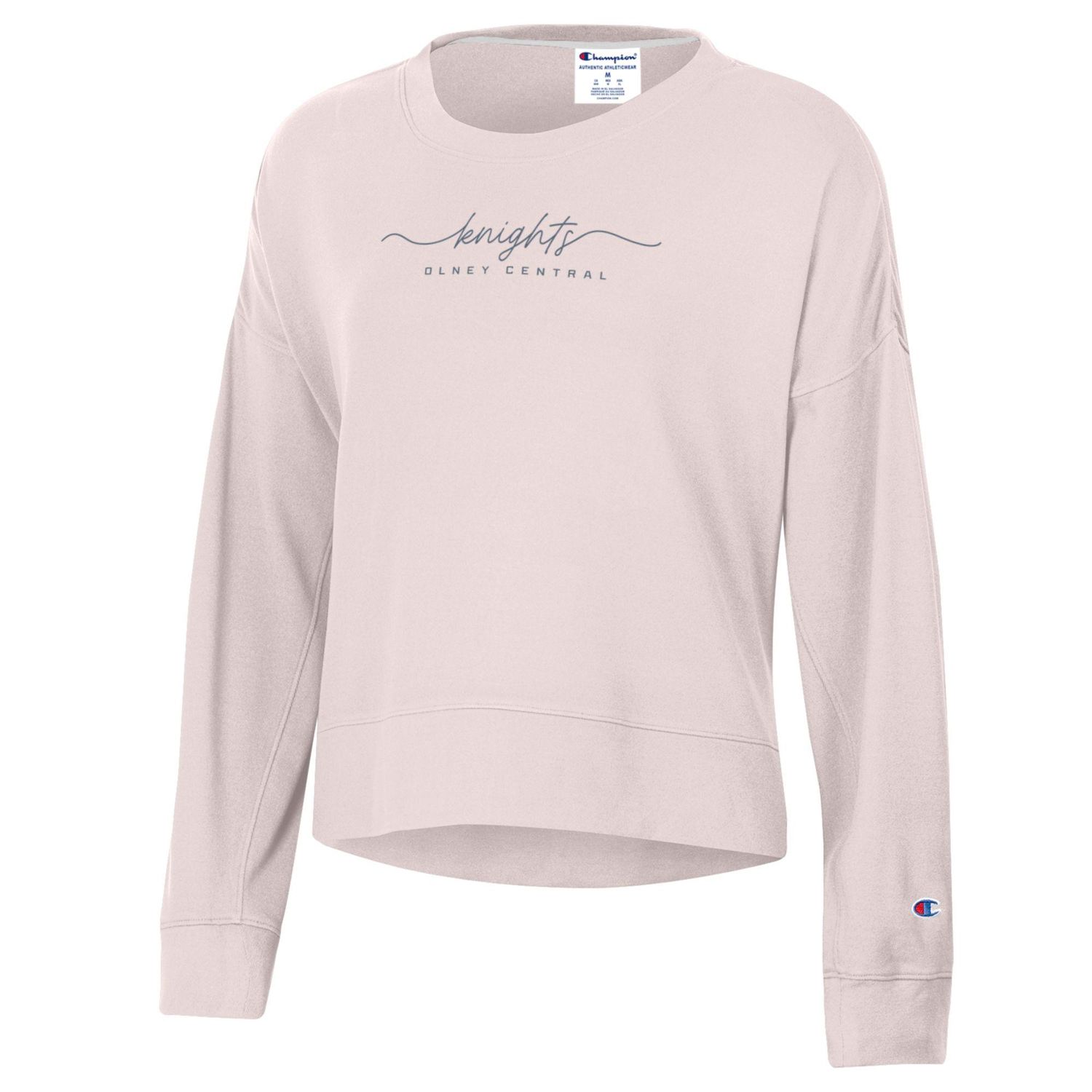 OCC SUEDED CREW SWEATSHIRT, Colour: TRUTHFUL PINK, Size: XSMALL