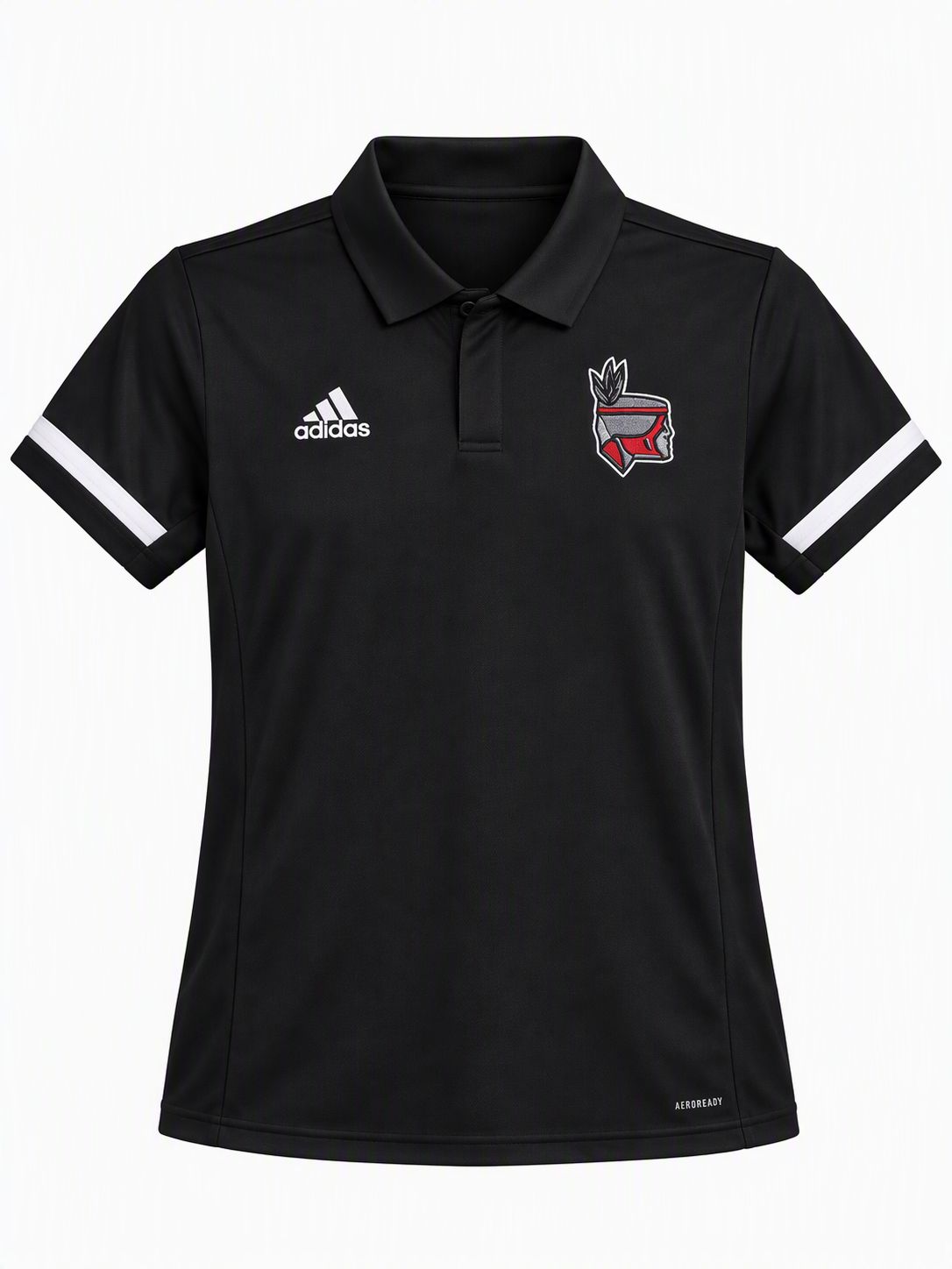 WVC Men's Knit Polo Small Black