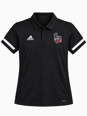 WVC Men's Knit Polo Small Black