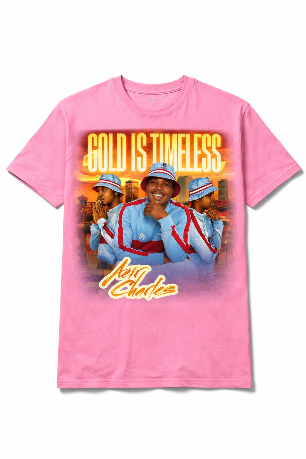 Gold Is Timless pink