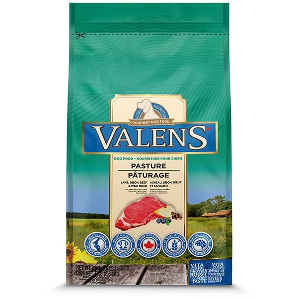 Valens Dog Pasture Lamb Bison Beef &amp; Wild Boar, Size: 3kg