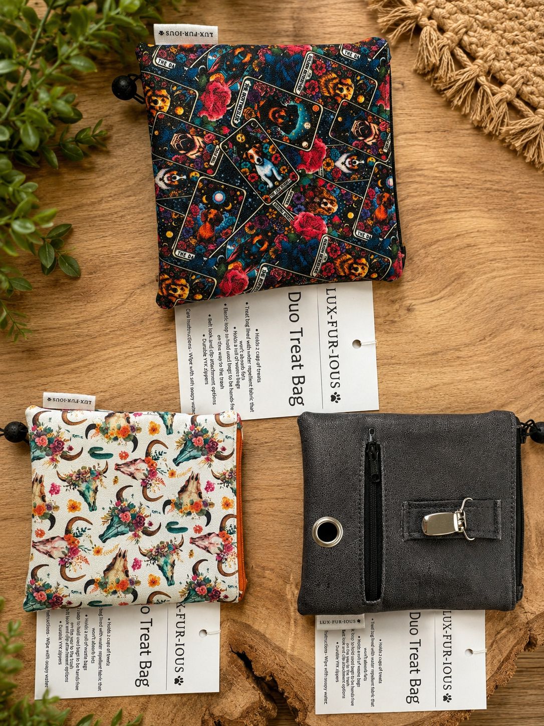 Lux-FUR-ious Duo Treat Bags