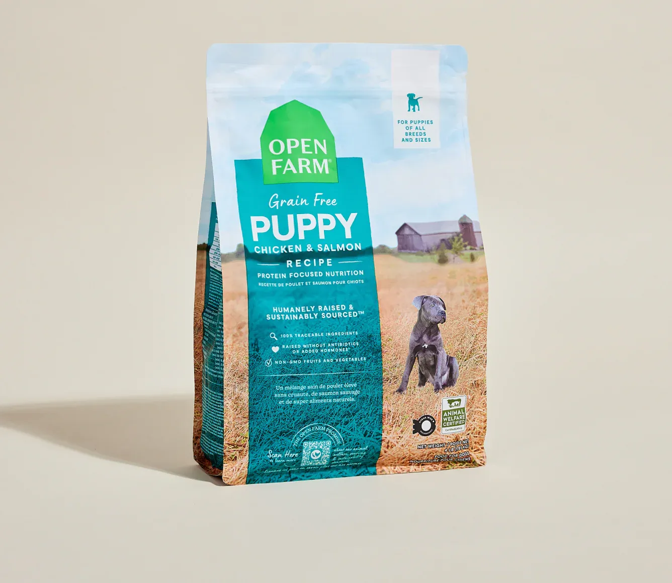 Open Farm Dog GF Puppy Chicken &amp; Salmon 4 lb