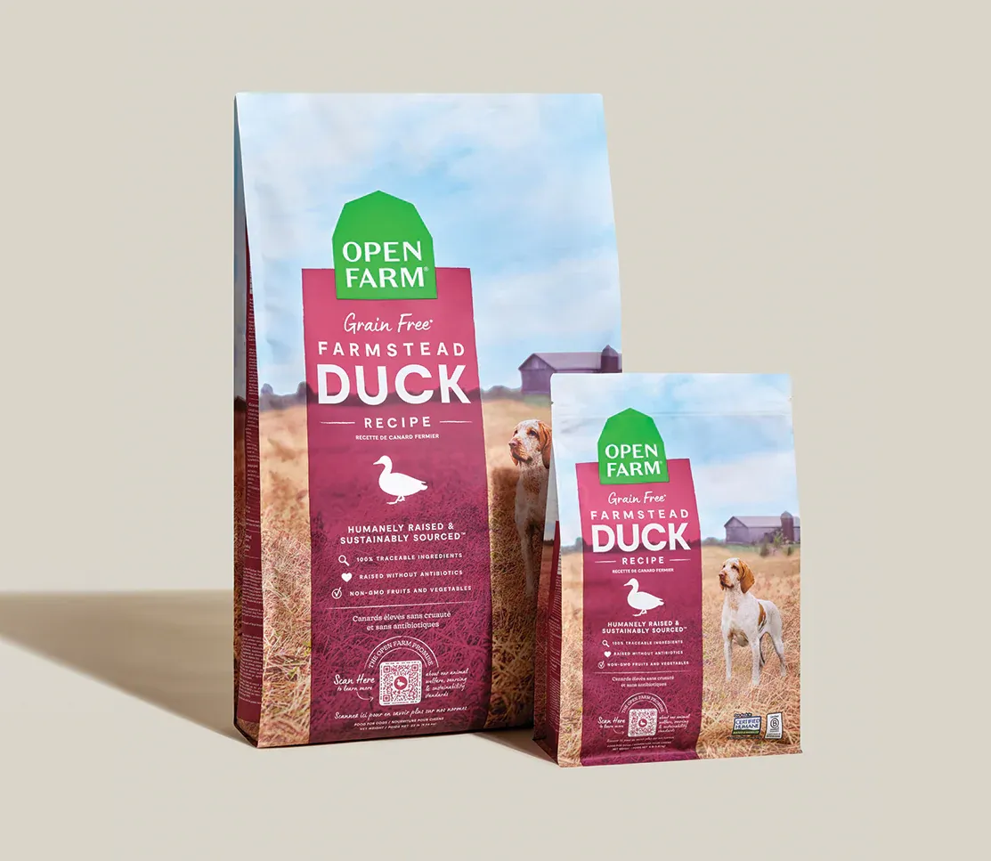 Open Farm Dog GF Farmstead Duck