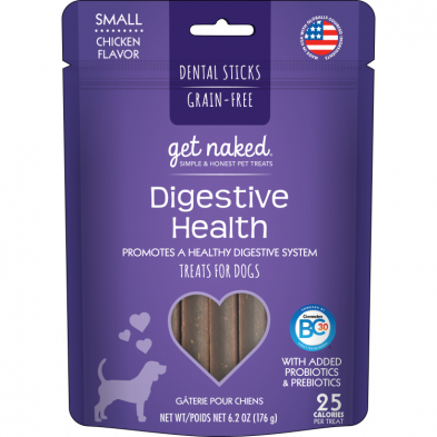 GET Naked GF Digestive Health Dental Sticks SML