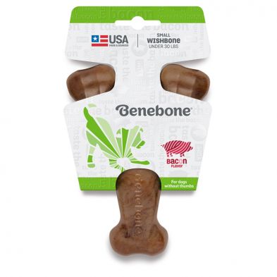 BENEBONE Dog Chew - Wishbone Bacon S